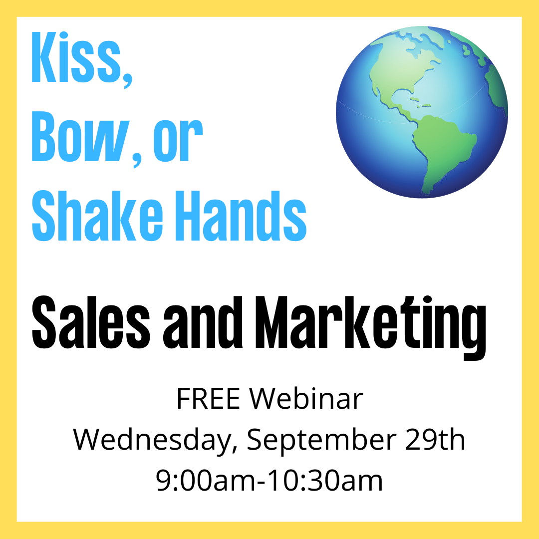 Kiss, Bow, or Shake Hands Sales & Marketing Space Coast Association of REALTORS® Launch Pad